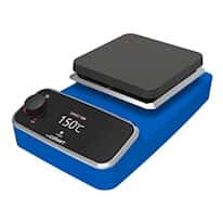 Stuart Premium Digital Hot Plate, Aluminum, Blue; 120 VAC