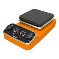 Stuart Premium Digital Stirring Hot Plate, Aluminum, Tangerine; 120 VAC