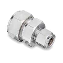 Superlok USA Reducing Union, 1/8" X 1/16", Stainless Steel; 1/Each