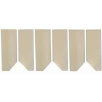 Sweep Blade, Silicone-molded, package of 6