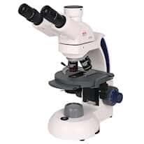 Swift Optical M3802CT-4 Trinocular Cordless LED Microscope, Infinity-Corrected Plan 4x/10x/40xR/100xR