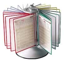 Tarifold R295 SLM Organizers, 50-Pocket Rotary Display System