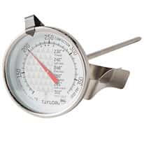 Taylor 3505 TruTemp Series Candy / Deep Fry Analog Dial Thermometer with 6" Stem