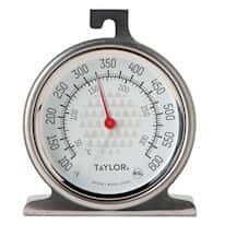 Taylor 3506 TruTemp Series Oven / Grill Analog Dial Thermometer with Dual-Scale 