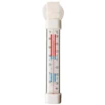Taylor 5926 TruTemp Series  Refrigerator / Freezer Analog Tube Thermometer with Safety Zones