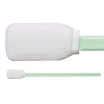 Texwipe TX715 Sampling Swab, 0.5"L Knit Polyester Tip, PP Handle; 100/Pk