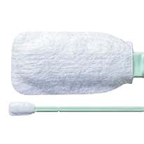 Texwipe TX716 Sampling Swab, 0.5"L Polyester Tip, PP Handle; 20/Pk