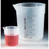 Thermo Scientific Nalgene 1201-0150 polypropylene Griffin low-form beaker, 150 mL