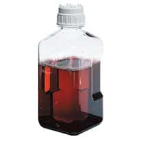 Thermo Scientific Nalgene 2015-2000 Polycarbonate Graduated Square Bottle, 2 L, 1/pk