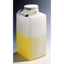 Thermo Scientific Nalgene 2211-0050 Rectangular HDPE Carboy; 20 L