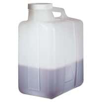 Thermo Scientific Nalgene 2241-0050 Rectangular HDPE Wide-Mouth Jug, 24L