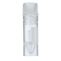 Thermo Scientific Nunc 366656 Cryogenic Vial, Sterile, Polypropylene, Internal Thread, Conical Self Standing Bottom, 1 mL; 50/Bag