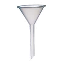 Thermo Scientific Nalgene 4250-0055 polypropylene analytical funnel, 41 mL