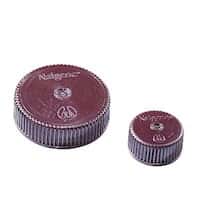Thermo Scientific Nalgene 712171-0530 Replacement Cap, Polypropylene, Amber, 53 mm; 12/Pk