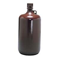 Thermo Scientific Nalgene 2204-0005 Amber Polypropylene Narrow-Mouth Bottle, 2 L