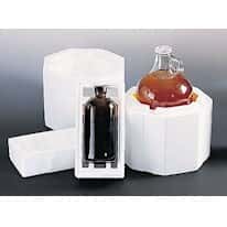 ThermoSafe 373 Boston Round Bottle Shipper, Vertical, 4 oz/118 mL; 100/Cs