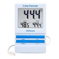 Traceable Thermohygrometer with Alarm; External Sensor