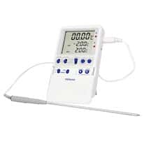 Traceable Extreme-Accuracy Digital Thermometer, 0°C; 1 Stainless Steel Probe