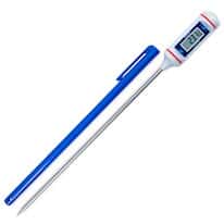 Traceable Digital Pocket Thermometer, 150°C (302°F), High-Accuracy, 8"L Stem