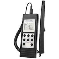 Traceable Thermohygrometer with Dew Point and Alarm