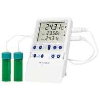 Traceable High-Accuracy Fridge/Freezer Thermometer; 2 Vaccine Bottle Probes
