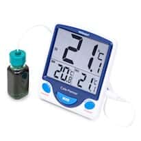 Traceable Jumbo Fridge/Freezer Digital Thermometer; 1 Bottle Probe