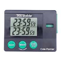 Traceable Dual-Display Two-Memory Digital Timer 