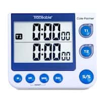 Traceable Flashing LED Big-Digit Timer; Dual-Channel