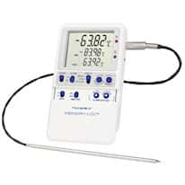 Traceable Memory-Loc™ Datalogging Low-Temp Thermometer; 1 Stainless Steel Probe