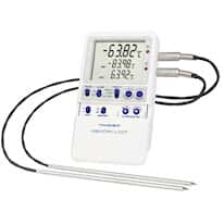 Traceable Memory-Loc™ Datalogging Low-Temp Thermometer; 2 Stainless Steel Probes