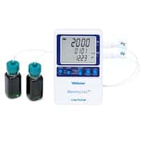 Traceable Memory-Loc™ Datalogging Thermometer; 2 Glass Bottle Probes