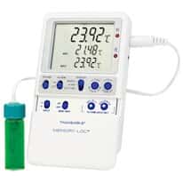 Traceable Memory-Loc™ Datalogging Thermometer; 1 Vaccine Bottle Probe