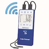 Traceable Wi-Fi Data Logging Refrigerator/Freezer Thermometer Compatible with TraceableLIVE® Cloud Service; 2 Bullet Probes
