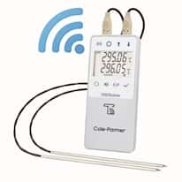 Traceable High-Temperature Wi-Fi Data Logger Compatible with TraceableLIVE® Cloud Service; 2 Probes