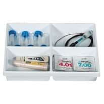 TrippNT 50066 4-Slot Drawer Organizer, 17.5"L x 13.5"W x 2.75"H; 1/Pk