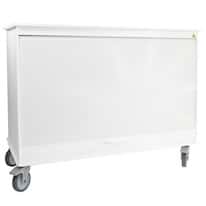 TrippNT MRI Cayman Lab Island Storage Cart, White