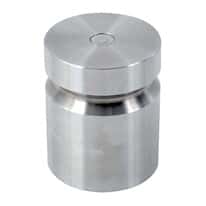 Troemner Test Weight 4 Lb Class F with Traceable Certificate, Cyl Indrical with Groove