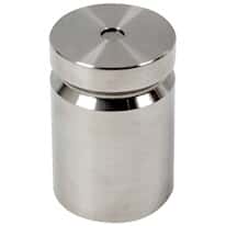 Troemner Test Weight 3000g Class F , Traceable Certificate, Cyl Indrical, Groove