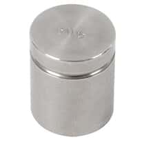 Troemner Test Weight 50g Class F with Traceable Certificate, Cyl Indrical with Groove