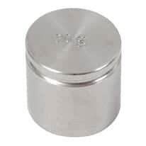 Troemner Test Weight 30g Class F with Traceable Certificate, Cyl Indrical with Groove