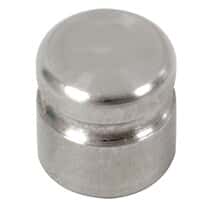 Troemner Test Weight 3 G Class F with Traceable Certificate, Cyl Indrical with Groove