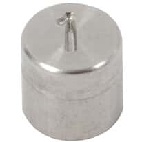 Troemner Test Weight 1g Class F with Traceable Certificate, Cyl Indrical with Groove