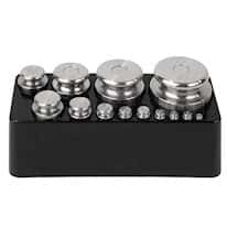 Troemner 301S Economical S.S. Class 7 Weight Set; 1000 g to 1 g
