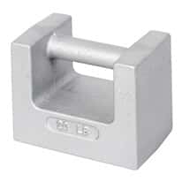Troemner 9079 30 lb, Class F Cast Iron Grip-Handle Weight
