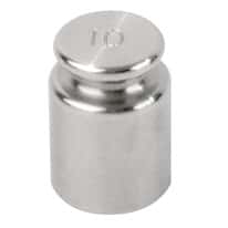 Troemner 61014S 10 g, Class 7 Economical S/S Cylindrical Weight