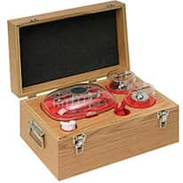 Troemner 7215-1T 2 kg-1 mg Class 1 Analytical Set with Traceable Cert