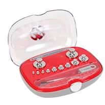 Troemner 7221-4W 200G-1mg, (2) Class 4 Mass Set, NVLAP Accredited Certificate;
