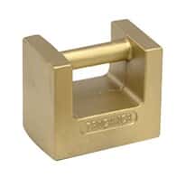 Troemner 9284 20kg, ASTM Class 7 Cast Iron Grip-Handle Calibration Weight with Traceable Certificate