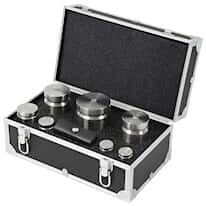 Troemner TW-5000-01T Class F Stainless Steel Test Weight Set with NIST Calibration Certificate; 5 kg to 1 mg