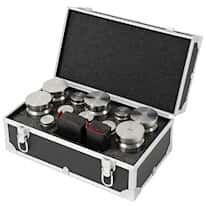 Troemner TW-5T Class F Stainless Steel Test Weight Set with NIST Calibration Certificate; 5 lb to 1/32 oz 